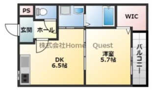 フジパレス長吉長原の物件間取画像